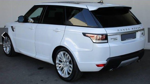 Left hand drive LANDROVER RANGE ROVER SPORT SDV6 HSE